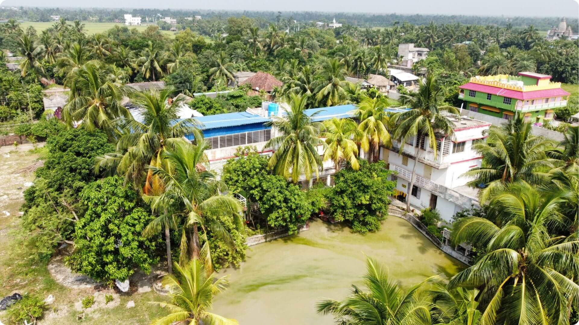 drone view of kyw