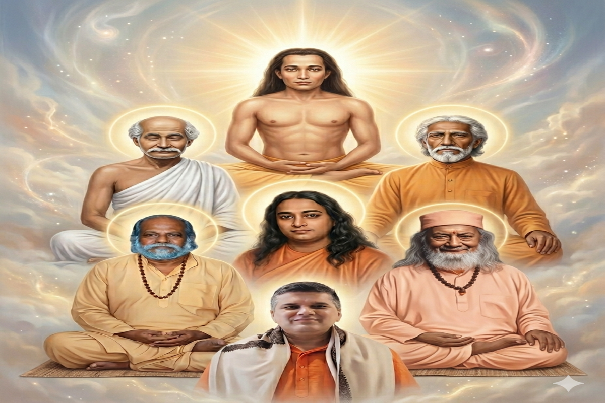Lineage of Kriya Yoga Masters who preserved and transmitted the ancient science of spiritual awakening